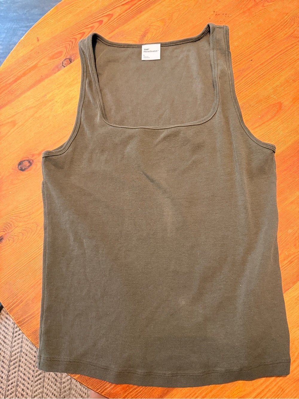 Aritzia Homestretch Ribbed Tank Tops - Picture 3 of 4